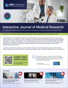 Interactive Journal of Medical Research 2025 flyer image