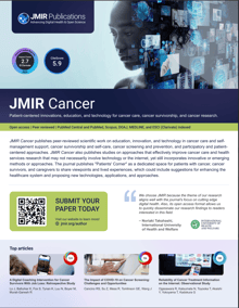 JMIR Cancer 2025 flyer image