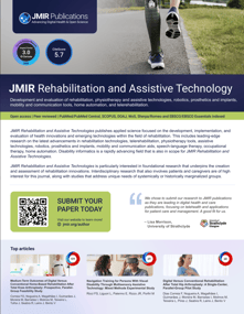 JMIR Rehabilitation and Assistive Technology 2025 flyer image